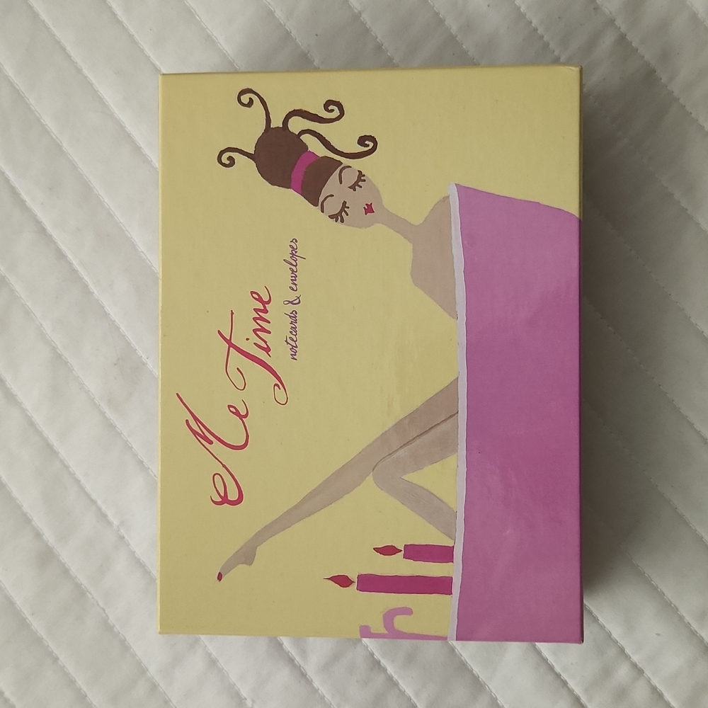 Note Cards and Envelopes "Me Time"